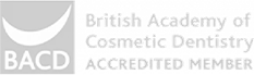 British Academy of Cosmetic Dentistry accredited member